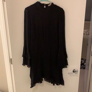 Philosophy Long Sleeve Black Dress